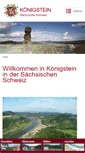 Mobile Screenshot of koenigstein-sachsen.de